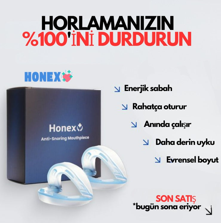 Sessiz Horlama Önleyici Ağızlık Evrensel Boyut