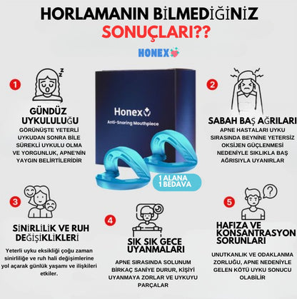 Sessiz Horlama Önleyici Ağızlık Evrensel Boyut