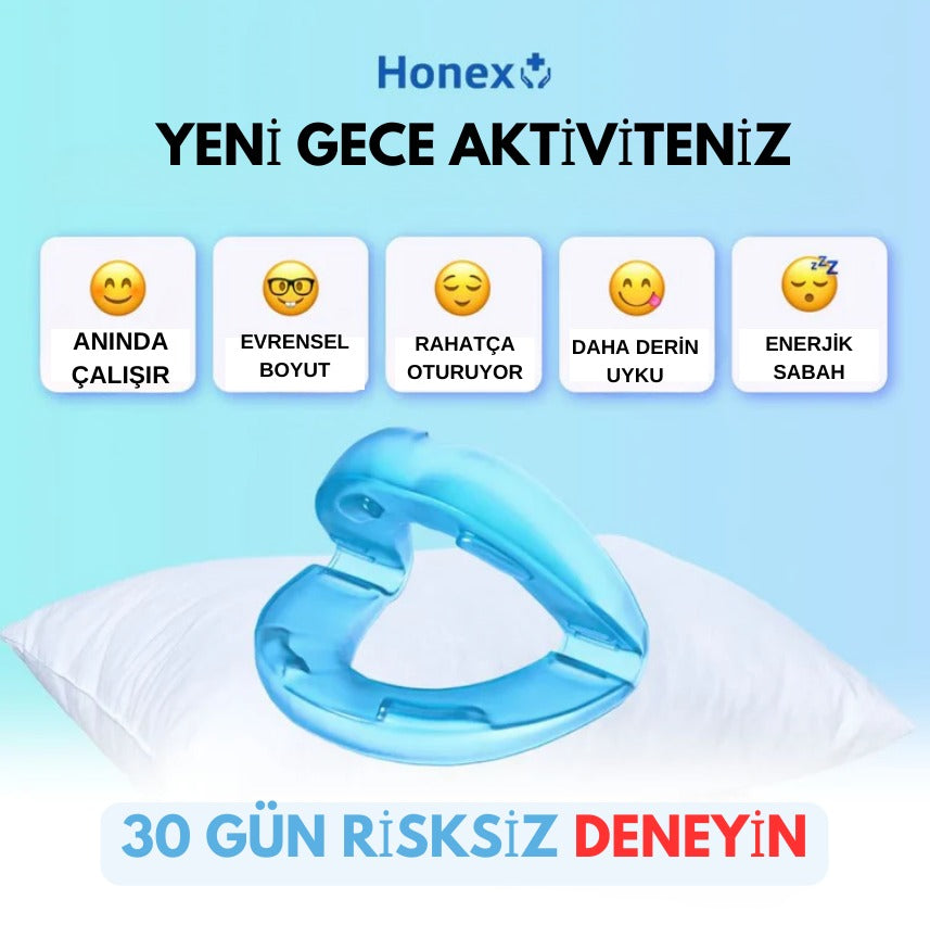 Sessiz Horlama Önleyici Ağızlık Evrensel Boyut