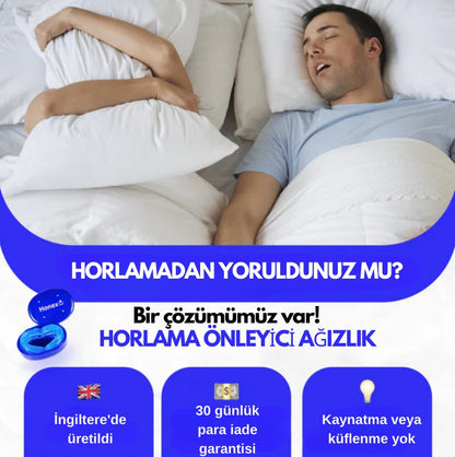 Sessiz Horlama Önleyici Ağızlık Evrensel Boyut